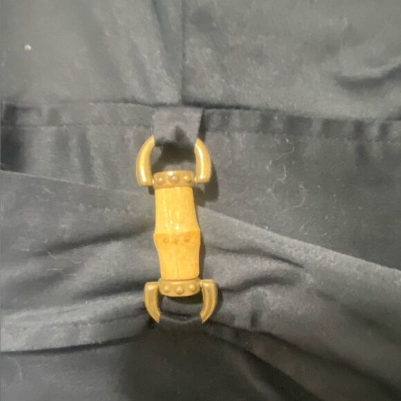 Navy Button-Up Dress - Picture 4 of 7